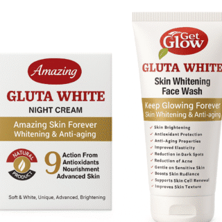 Amazing Gluta White Beauty Cream with Gluta White Facewash