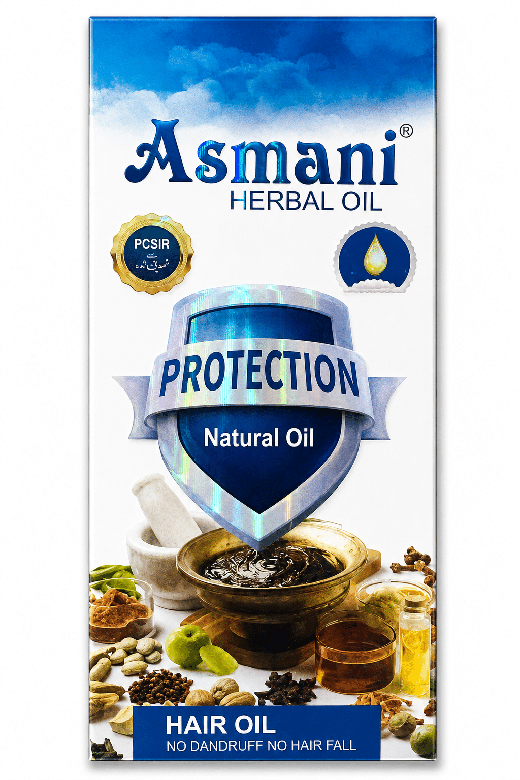 Asmani Herbal Oil – Natural Protection for Strong, Healthy & Beautiful Hair