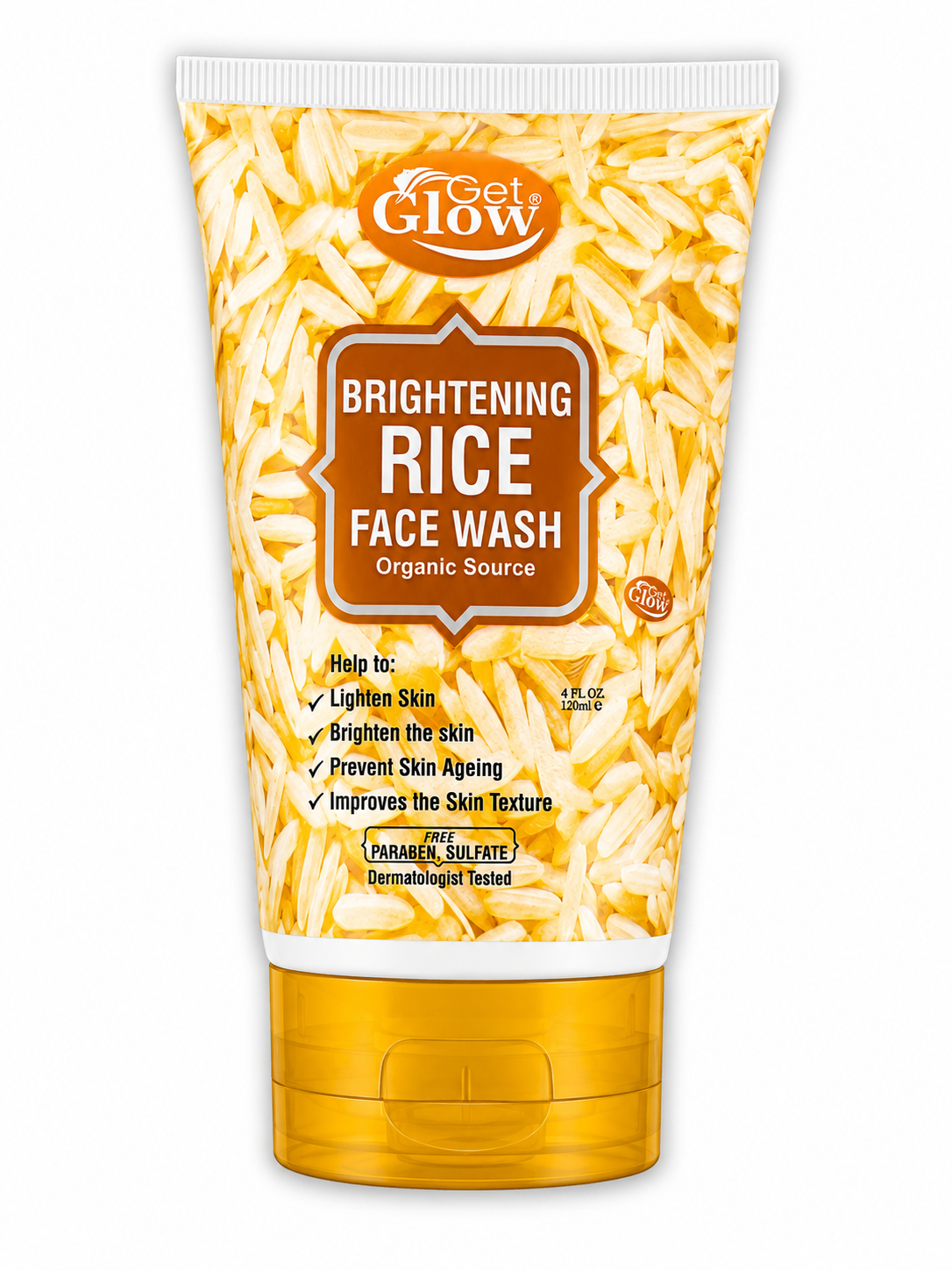 Get Glow Brightening Rice Face Wash β Gentle Cleansing for Naturally Radiant Skin