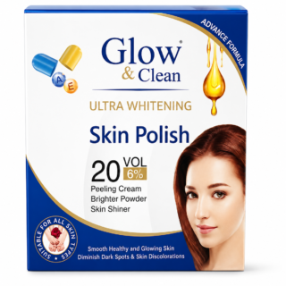 Glow & Clean Skin Polish – Ultra Whitening & Brightening Formula