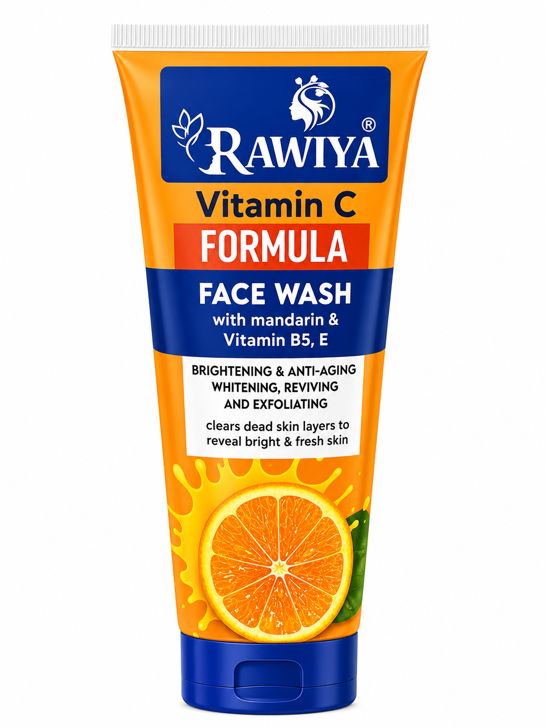 RAWIYA Vitamin C Face Wash – Brightening & Refreshing Daily Cleanser